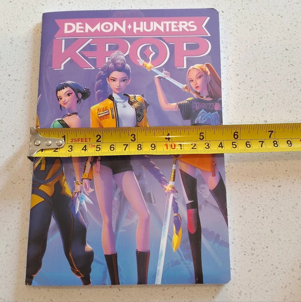 K Pop Demon Hunters Purple Notebook (A5), New
